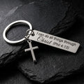 Silver Verse Keychain